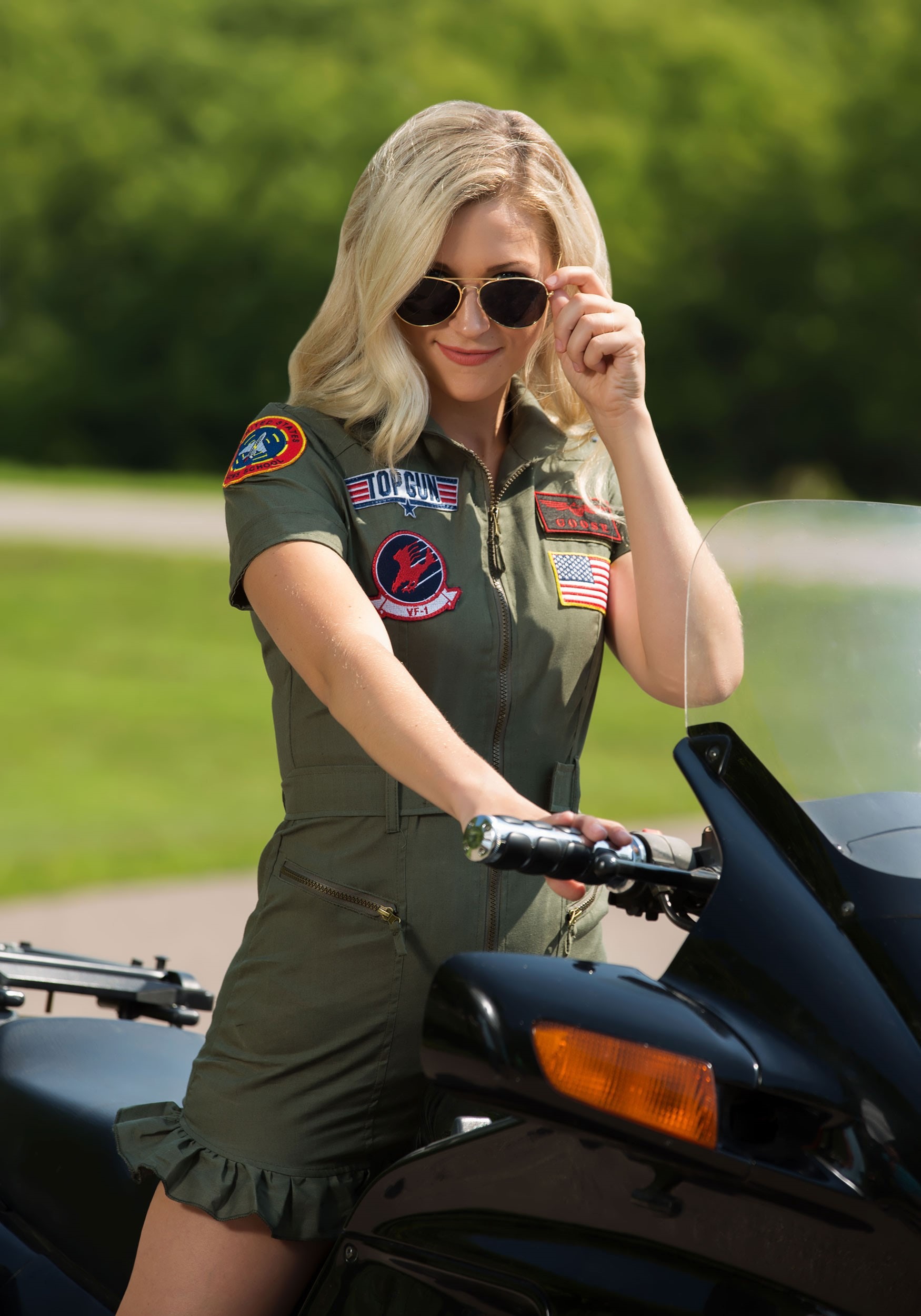 Top Gun Flight Dress Fancy Dress Costume