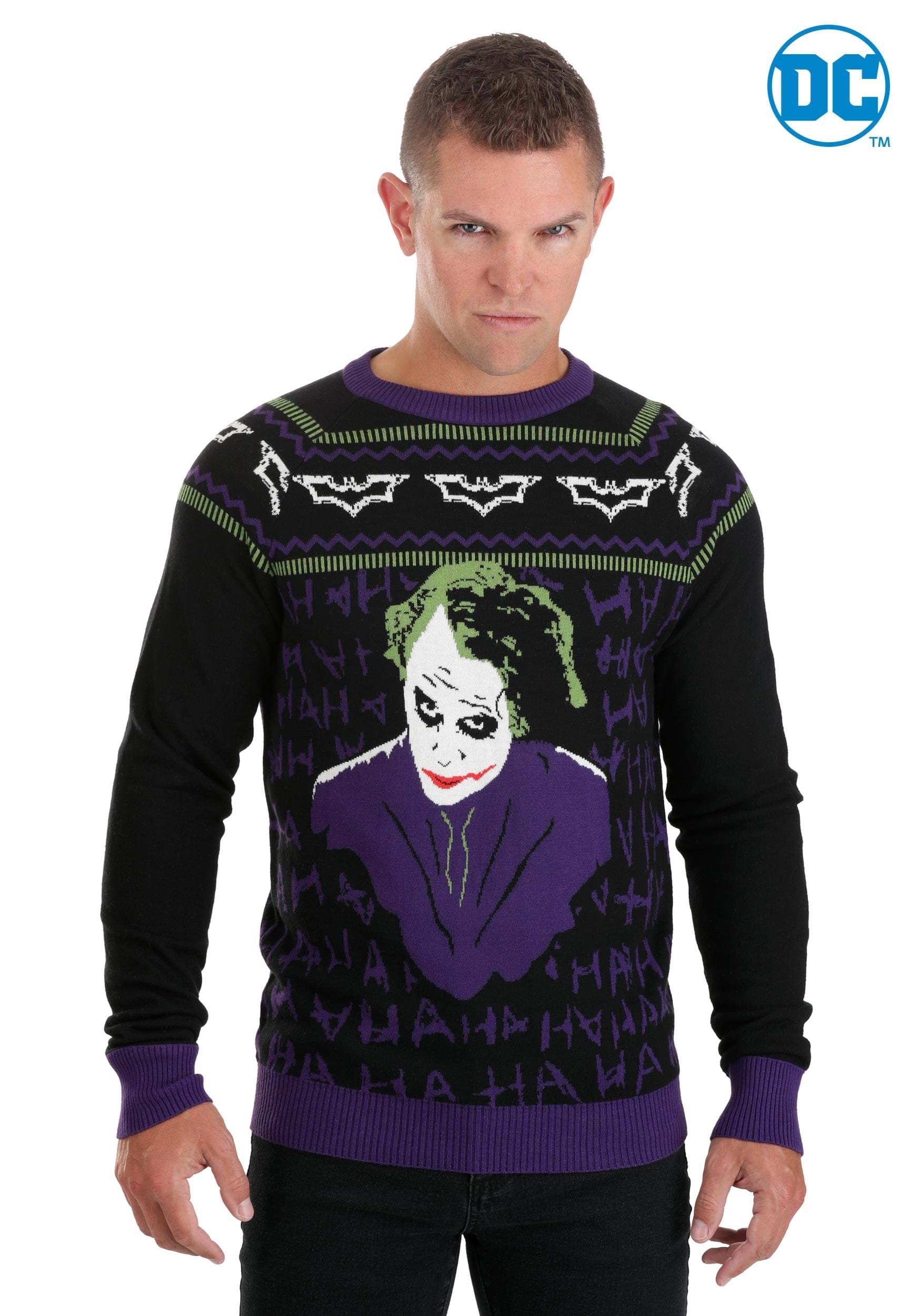 the joker christmas jumper
