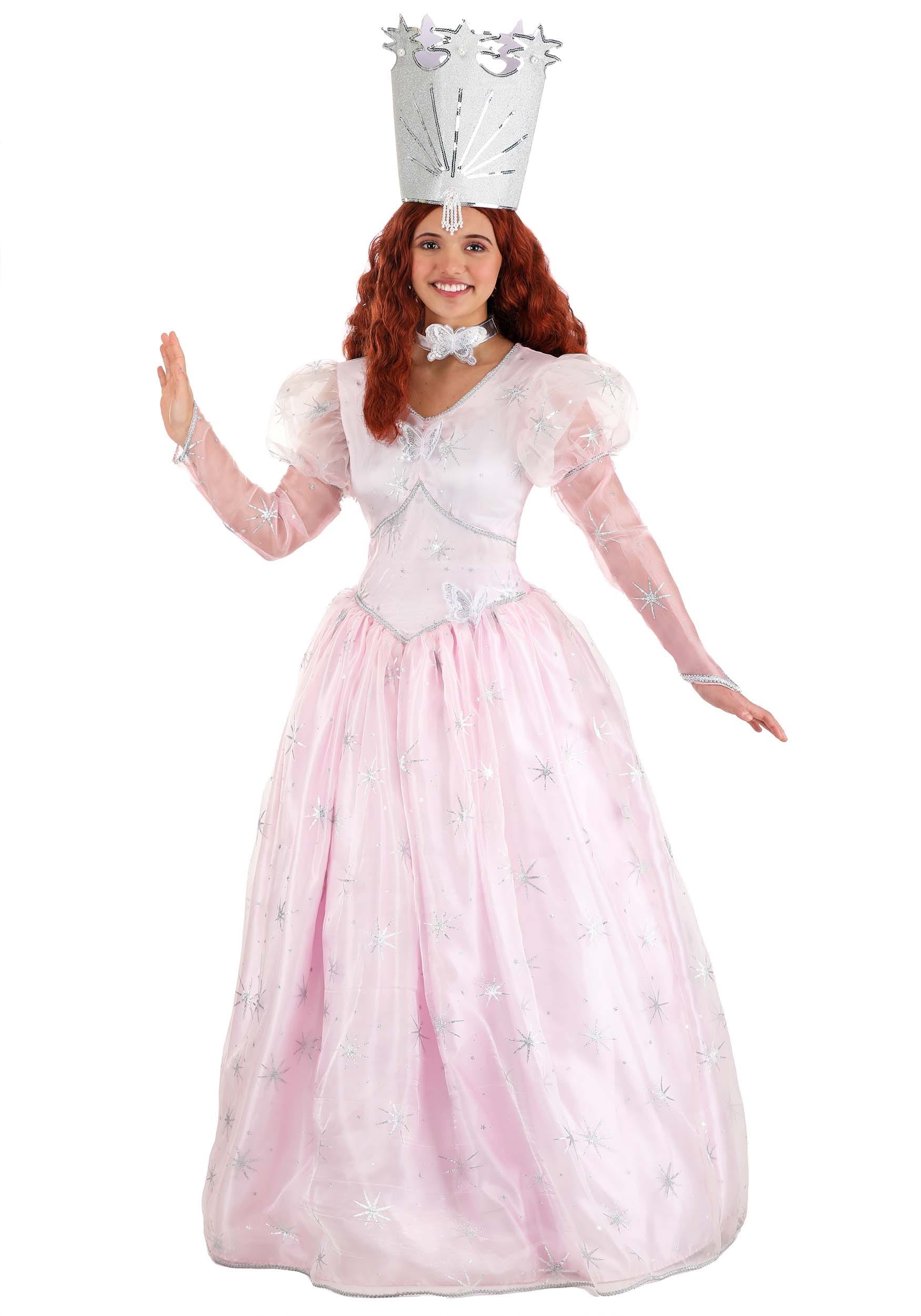 Deluxe Good Glinda Women's Fancy Dress Costume
