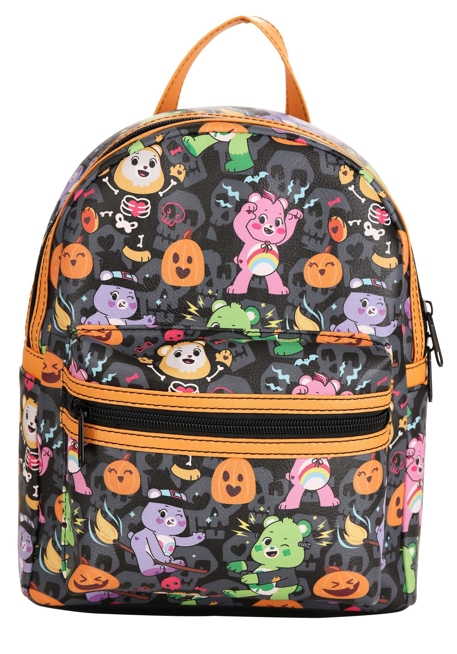 Photos - Fancy Dress CARE FUN Costumes  Bears Halloween Mini Backpack Black/Orange 