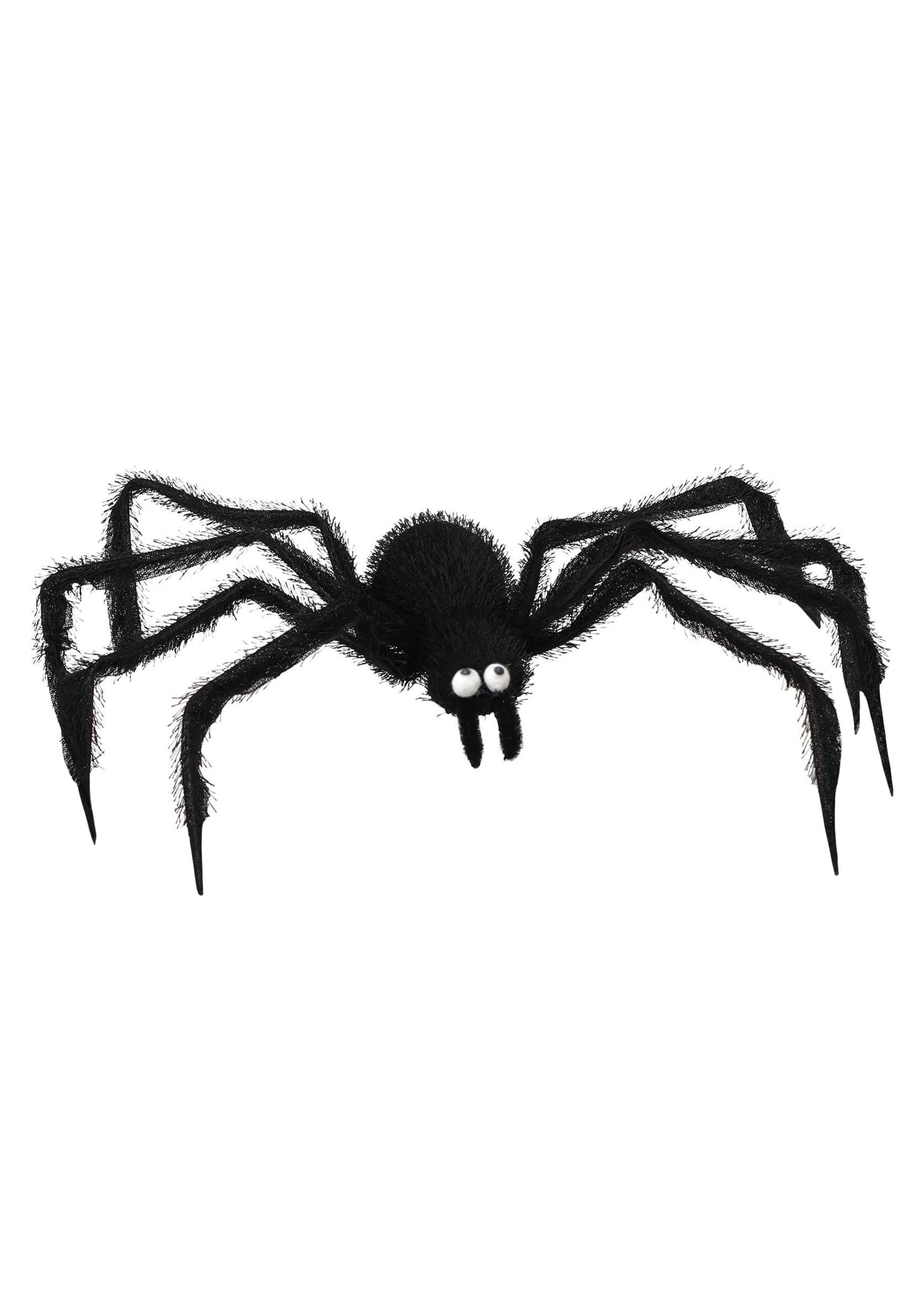 24-Inch Black Spider Prop | Spider Halloween Decorations