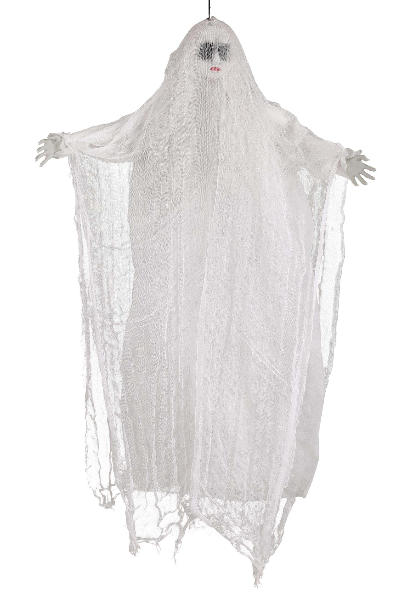 3' Hanging Female Ghost Prop , Hanging Decorations