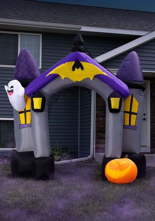 Inflatable 9ft Haunted House Archway Decoration