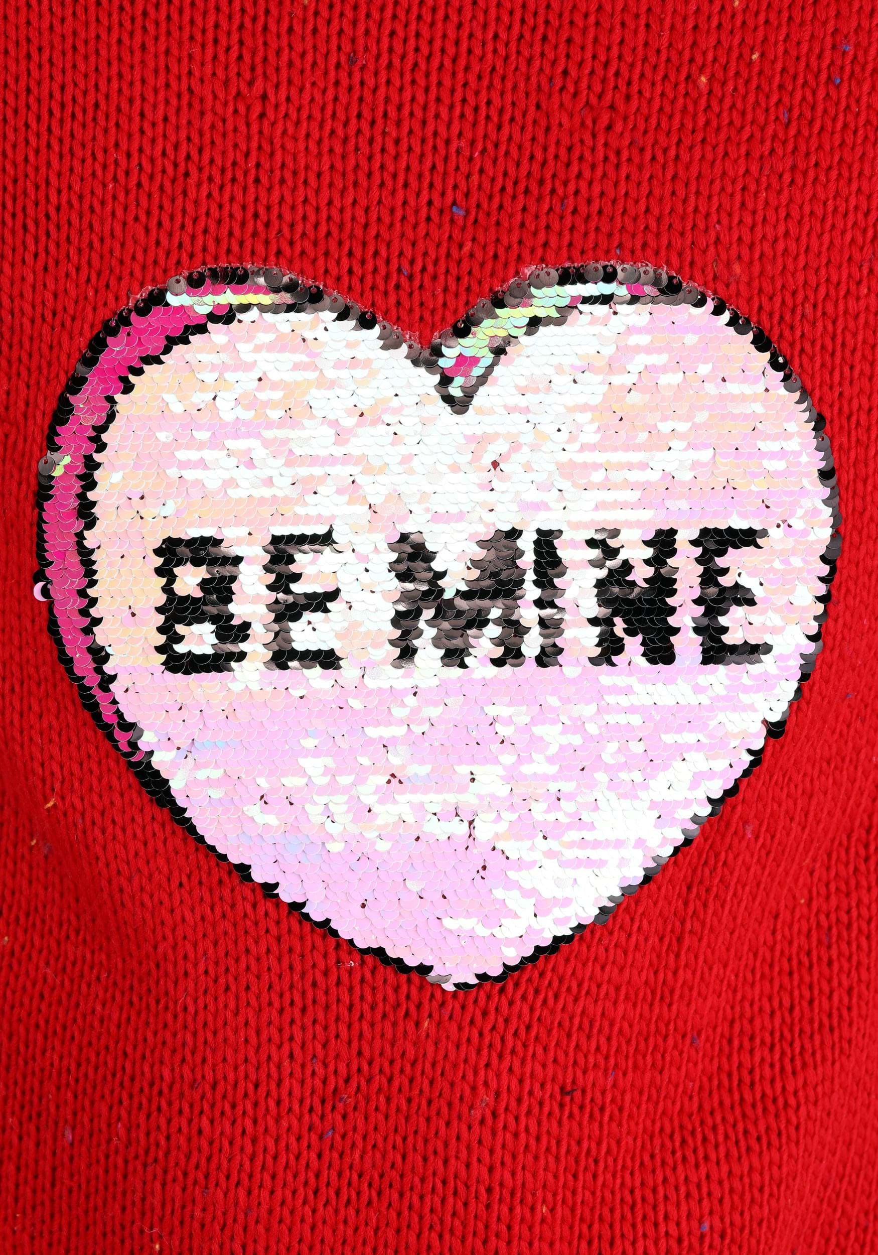 Adult Valentine's Day Be Mine Sweater