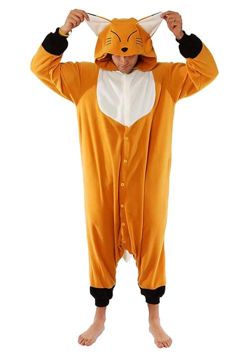 Adult Fox Kigurumi Costume | Halloween Animal Onesies