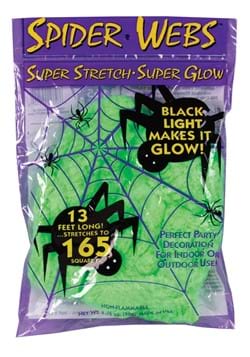 50 Gram Cosmic Black Light Super Stretch Web