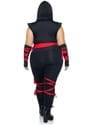 Sexy Deadly Ninja Women's Plus Costume Alt 2