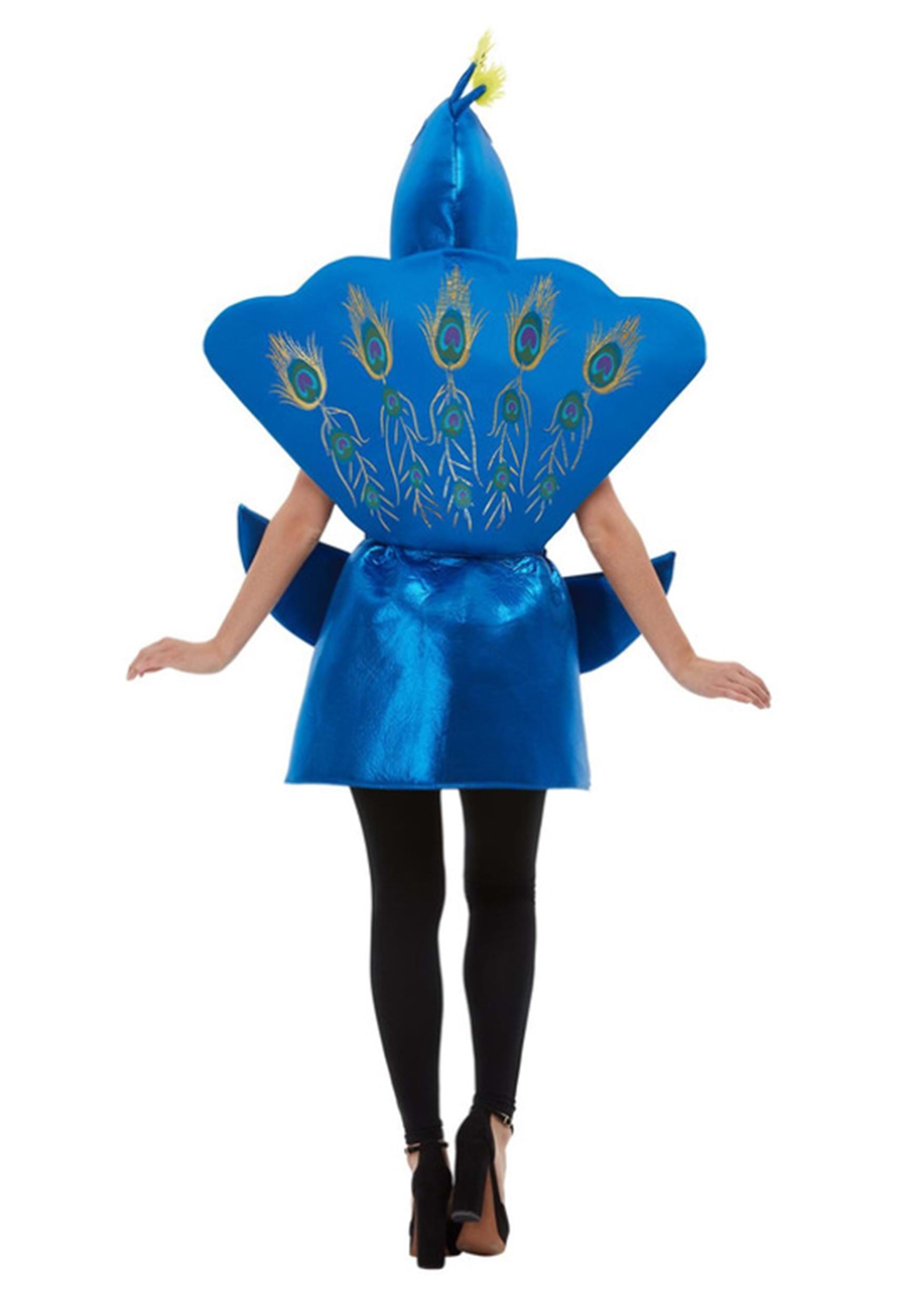 Peacock Deluxe Fancy Dress Costume