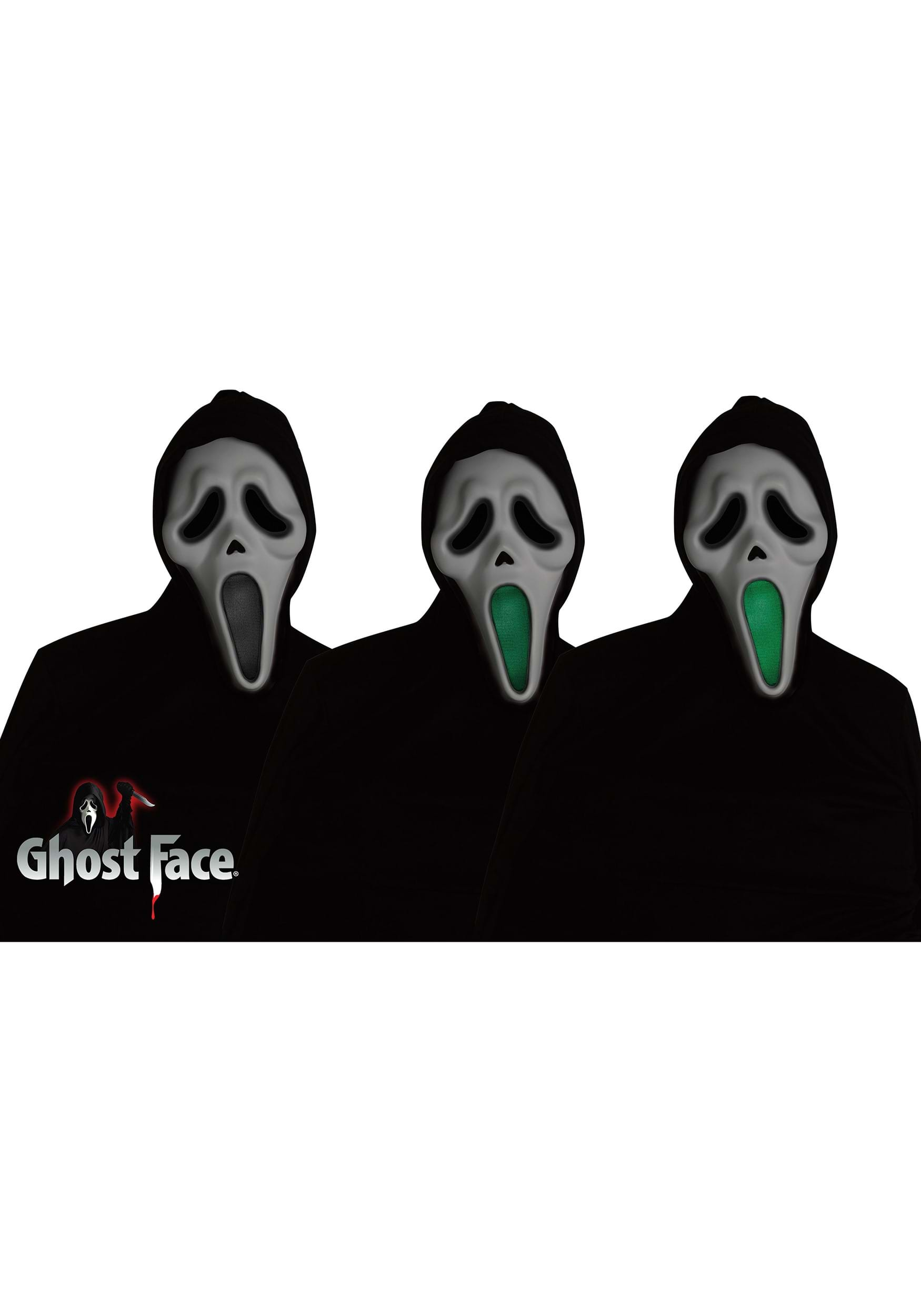 ghostface mask light up