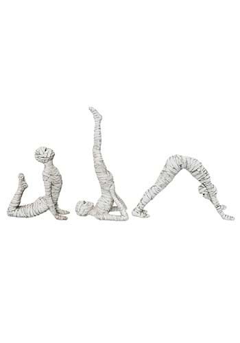 Set of Mummy Yoga Figurines