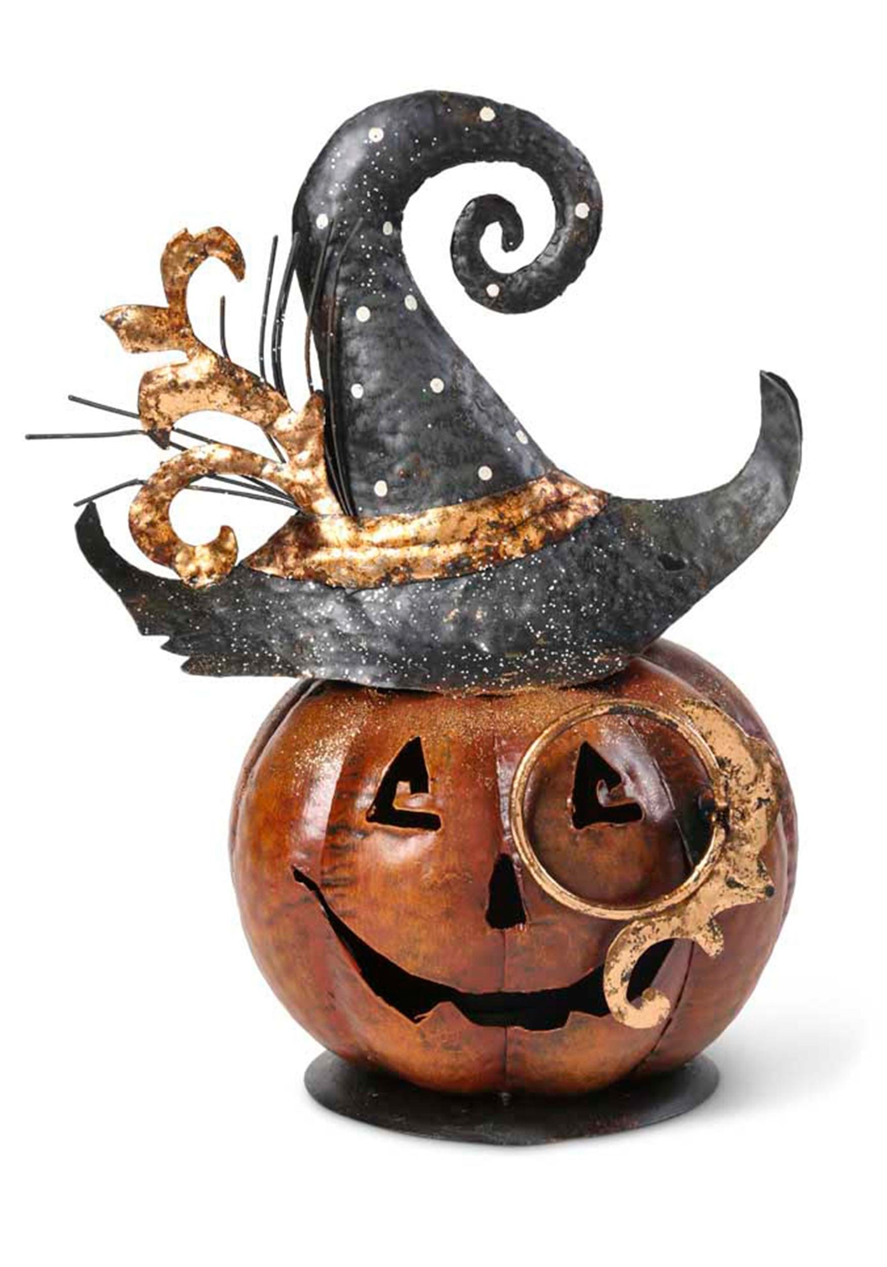 Metal Jack O Lantern 11