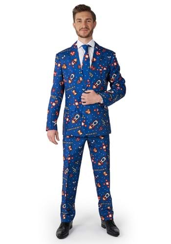 Fancy Fireworks Men's Suit Opposuit