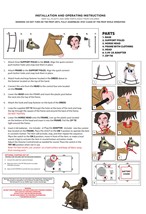 3.5FT Animated Rocking Horse with Doll Prop 6