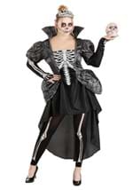 Women's Skeleton Queen Costume Alt 1