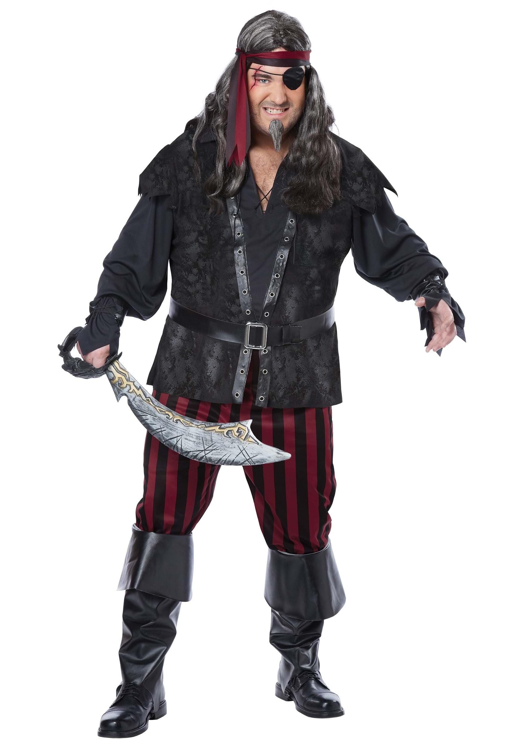 party city mens pirate costume