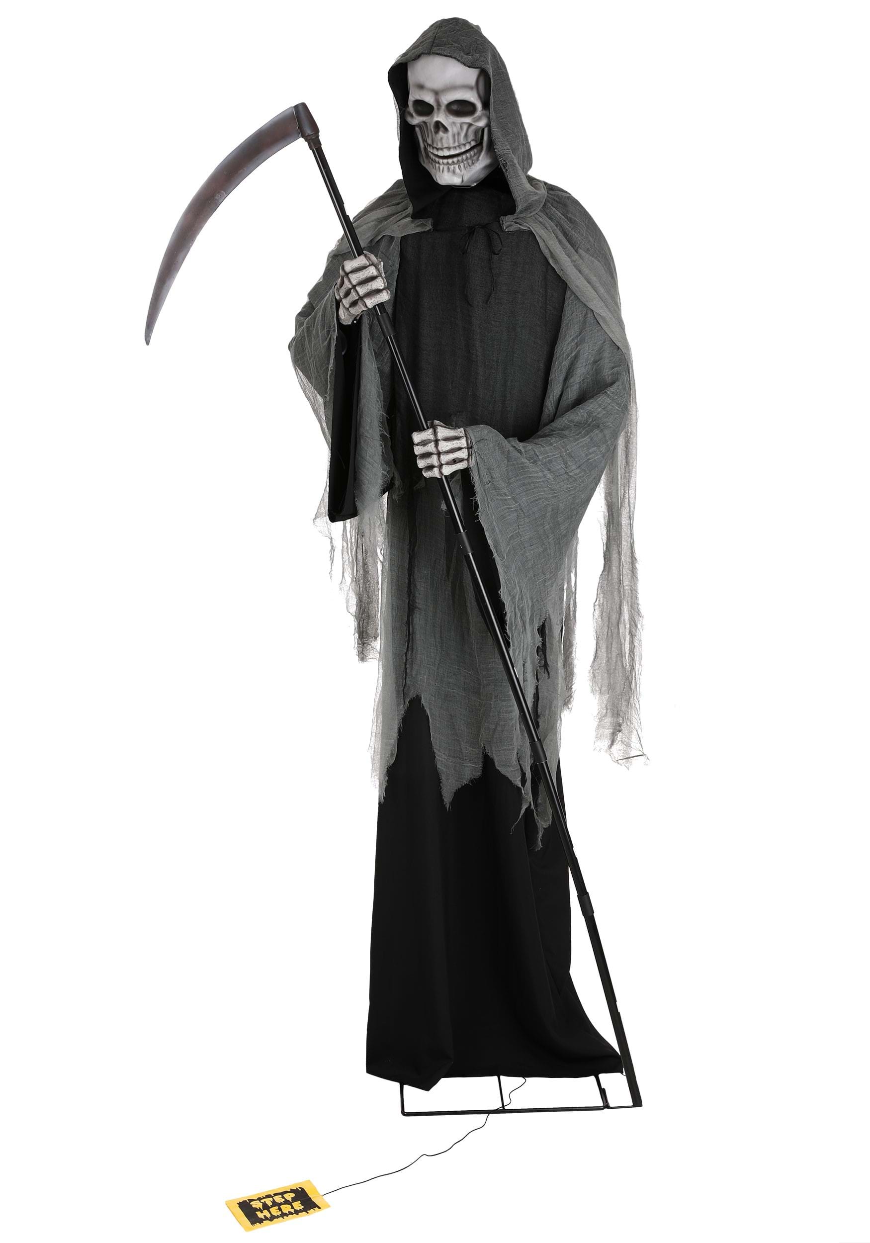 9FT Animated Giant Scythe Reaper Decoration | Halloween Animatronics