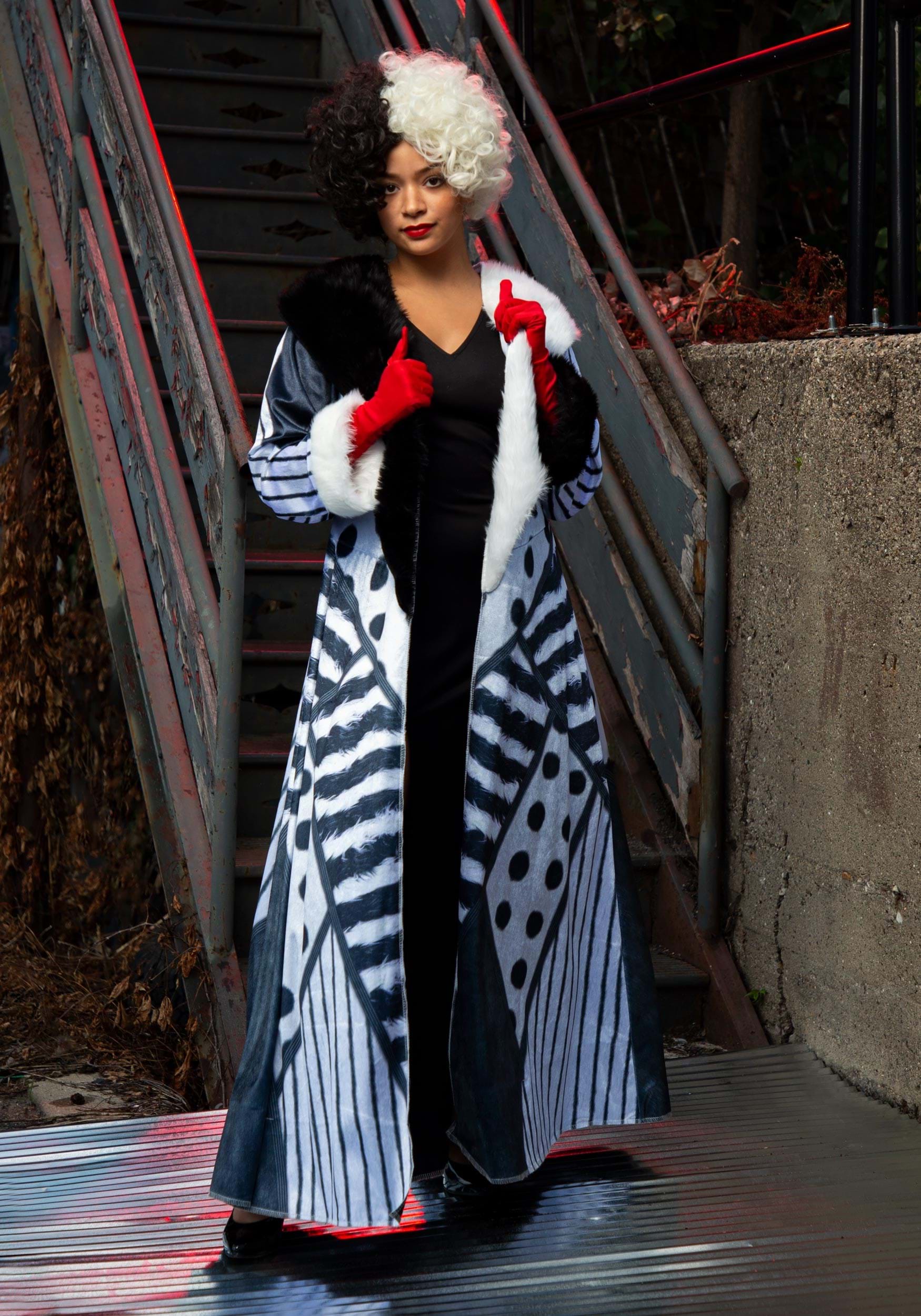 Photos - Fancy Dress Fancy Disguise Limited Women's Descendants Cruella  Dress Costume Black/ 