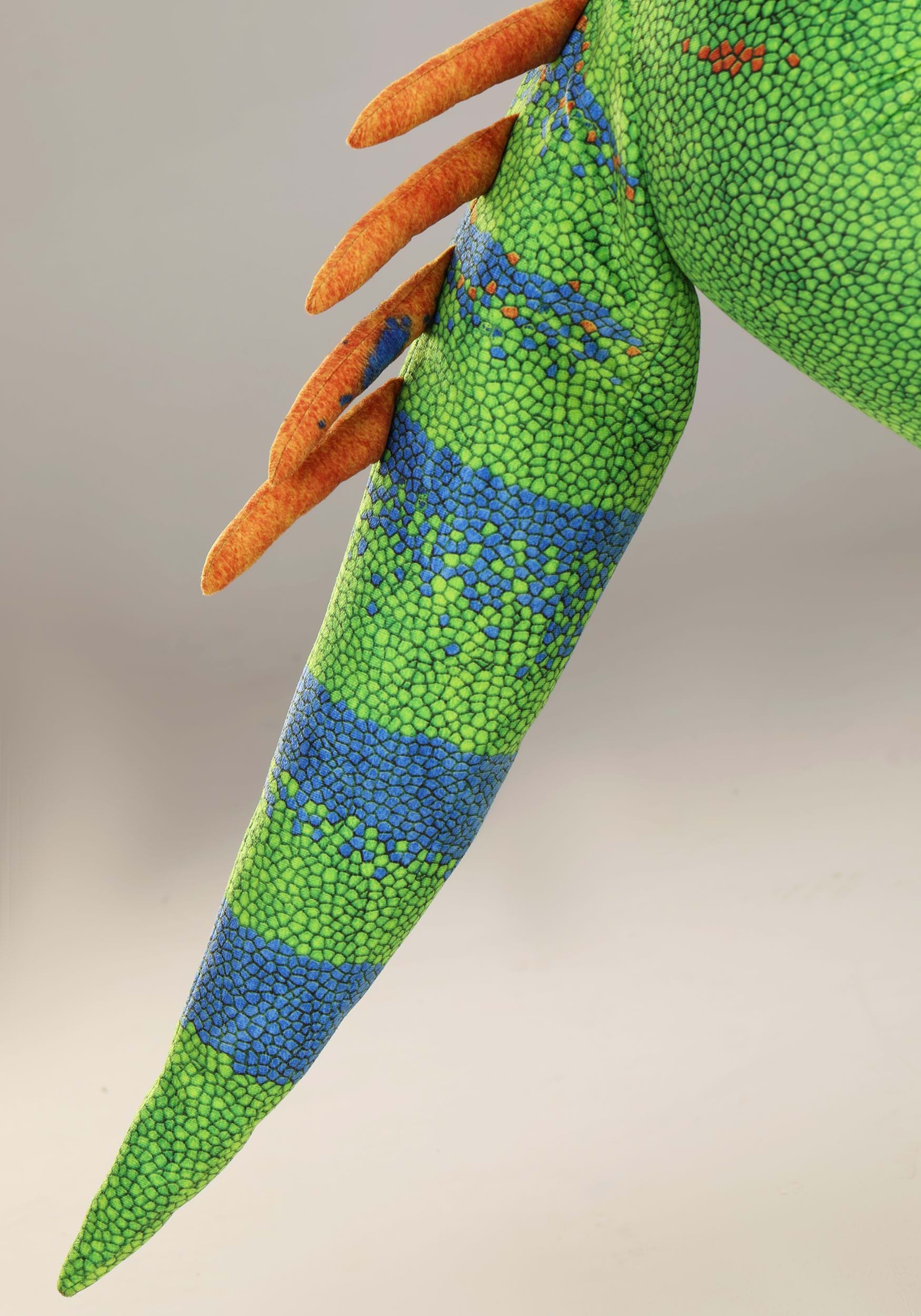 Adult Green Iguana Fancy Dress Costume