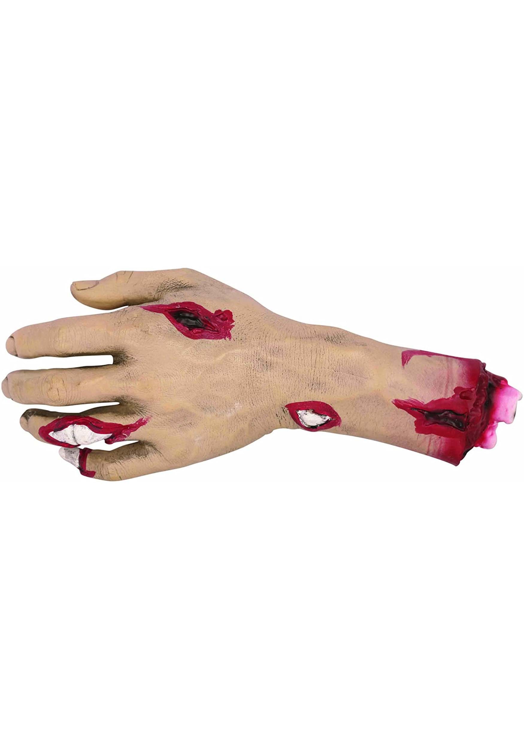 10-Inch Life Size Zombie Hand Prop Decoration | Zombie Decorations