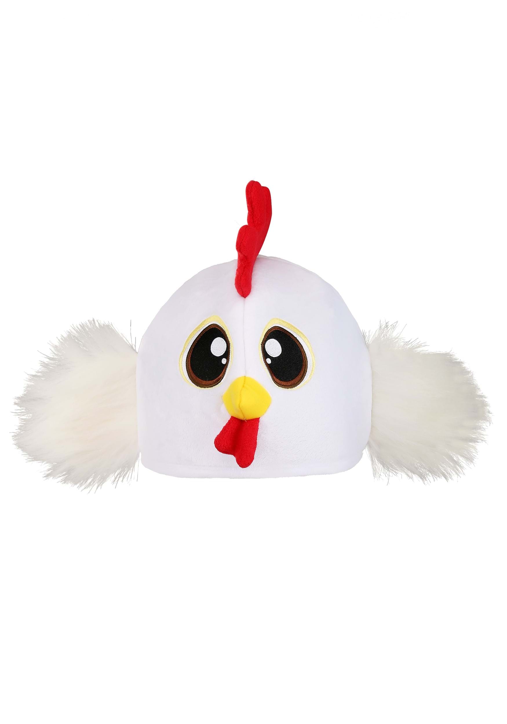 Photos - Fancy Dress Fancy FUN Costumes Velour Chicken  Dress Costume Soft Hat | Chicken  D 
