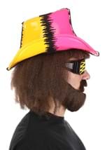 WWE Macho Man Deluxe Pink and Yellow Hat Alt 1