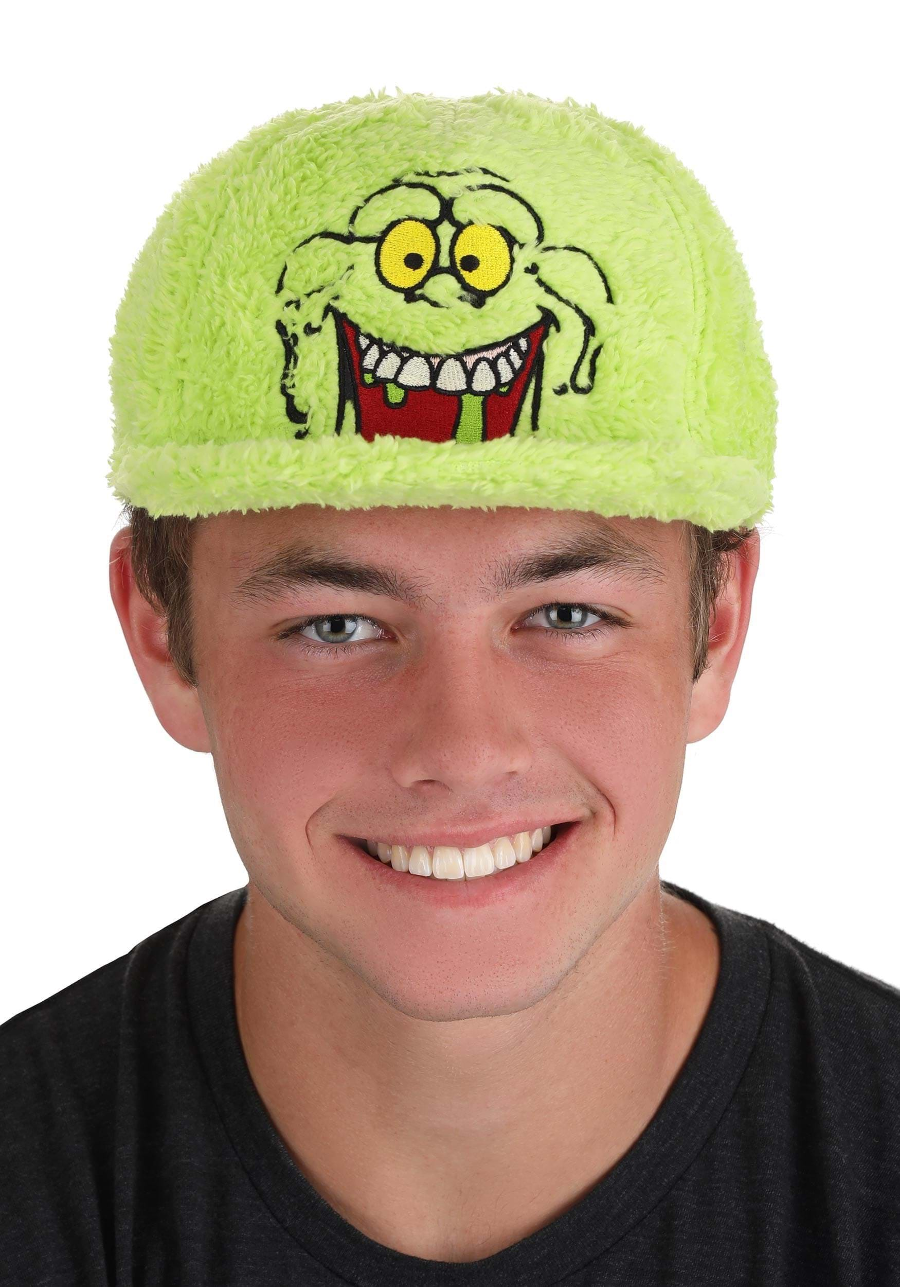 Slimer Fuzzy Ball Cap