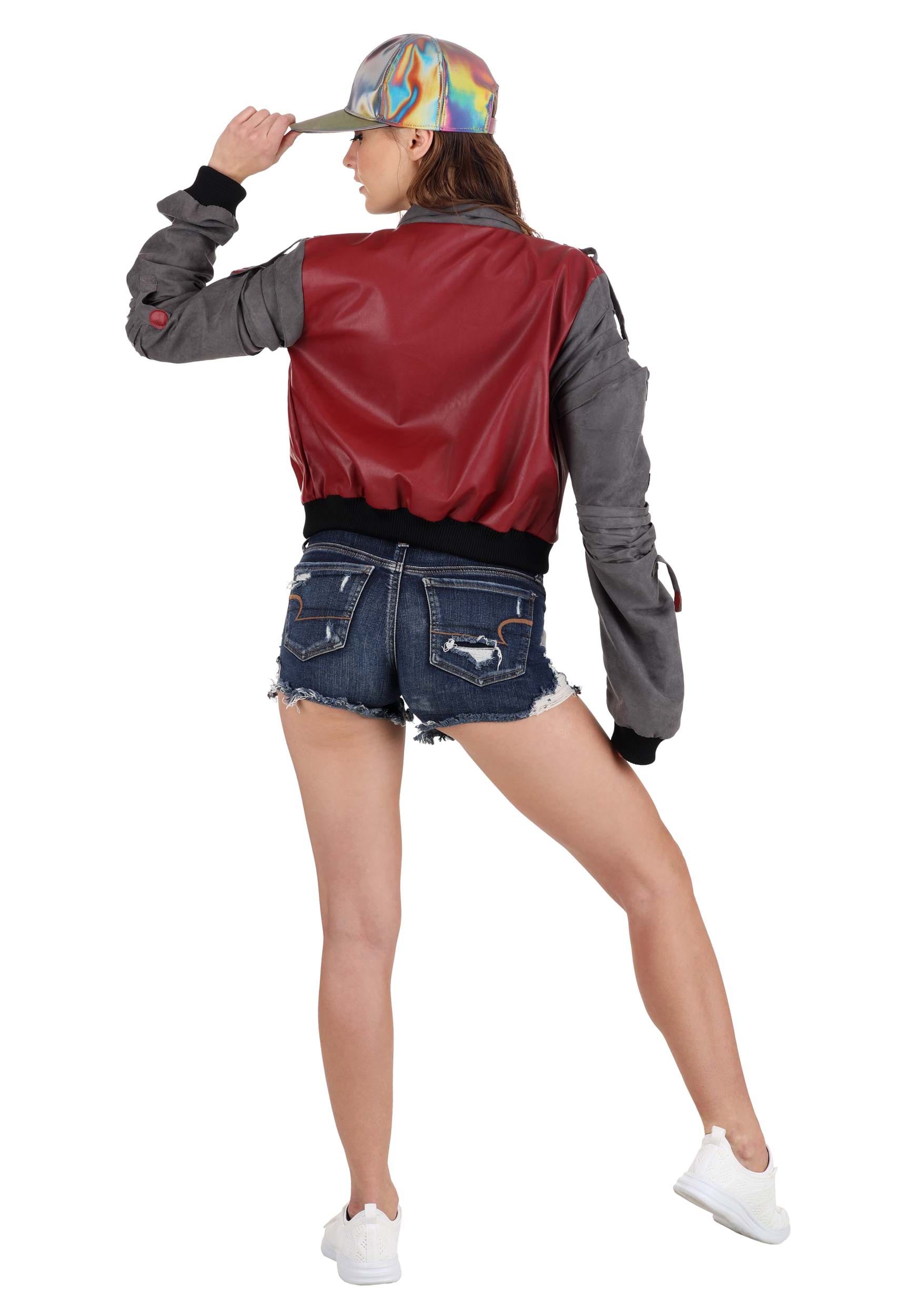 Back To The Future II Women's Marty McFly Fancy Dress Costume Jacket