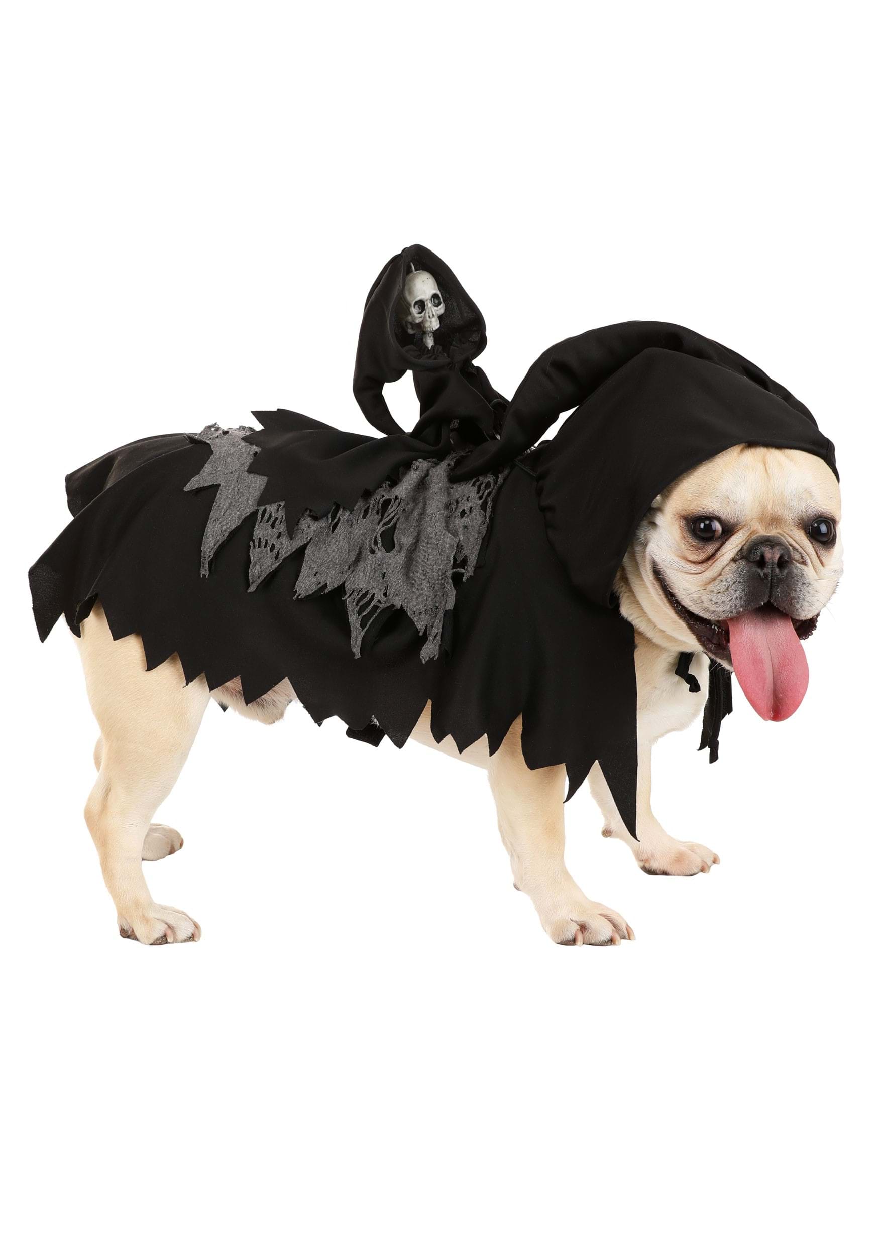Dog Grim Reaper Pet Fancy Dress Costume