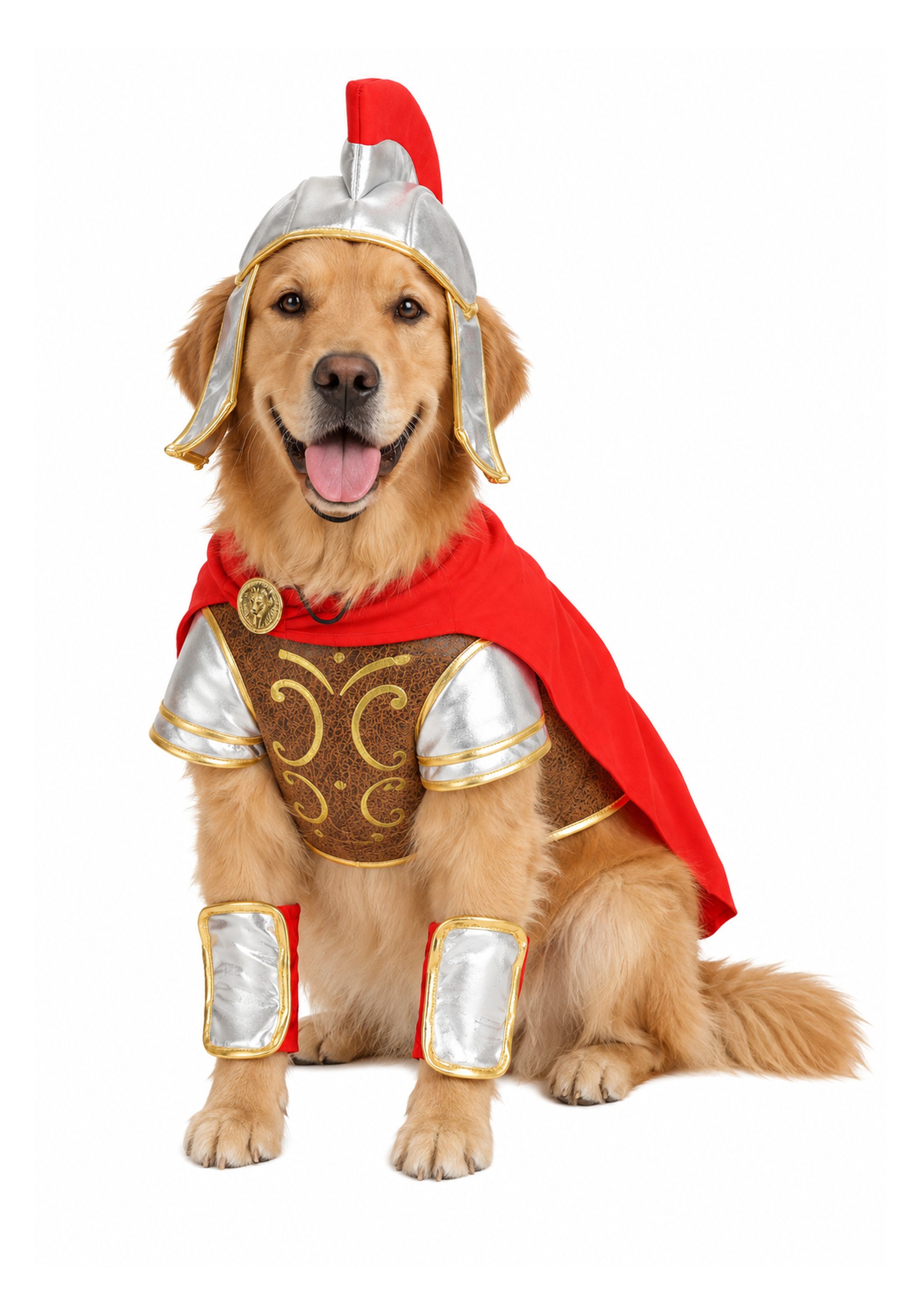 Gladiator Pet Fancy Dress Costume | Halloween Pet Fancy Dress Costumes