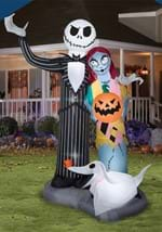 6 FT Airblown Nightmare Before Christmas Scene Large Alt 1