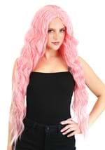 Light Pink Long Wavy Wig Alt 1