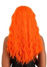 Fiery Orange Long Wavy Wig Alt 1
