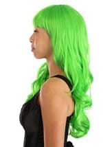 Bright Green Full Wavy Wig Alt 3