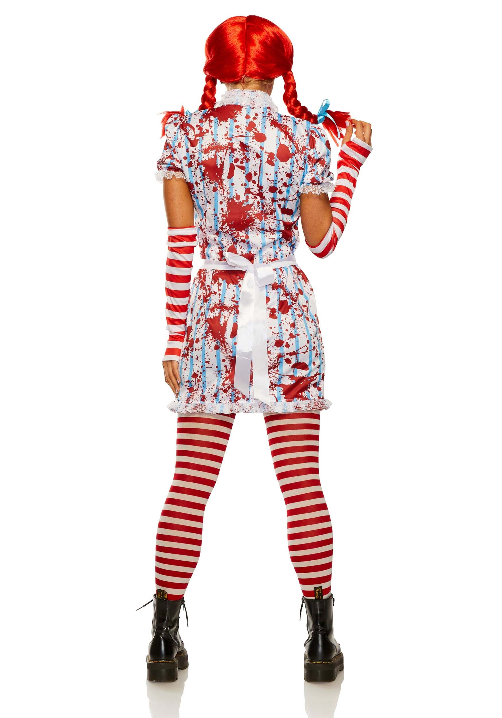 Evil Fast Food Girl Fancy Dress Costume For Women
