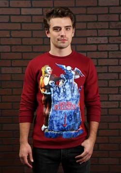 Cakeworthy Beetlejuice Tombstone Adult Crew Neck Sweater