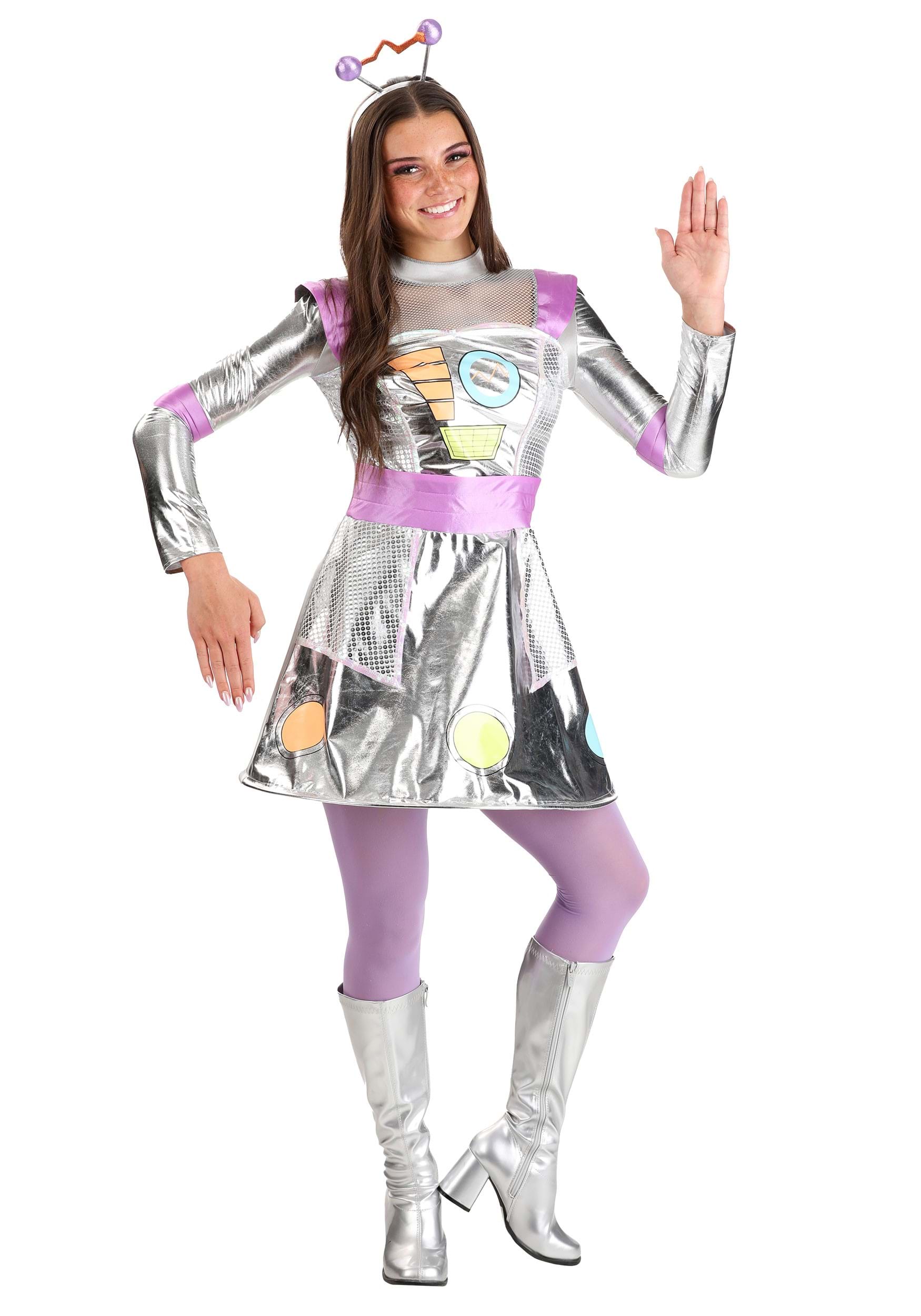 Robot Dress Fancy Dress Costume For Adults
