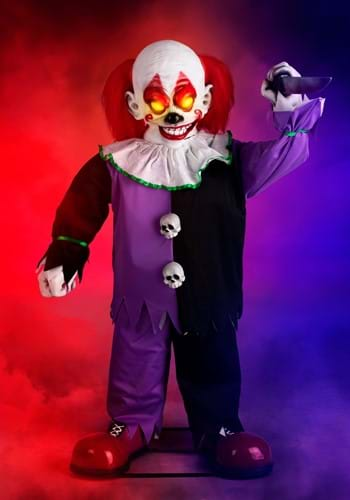 Little Killer Clown Animatronic Decoration-0