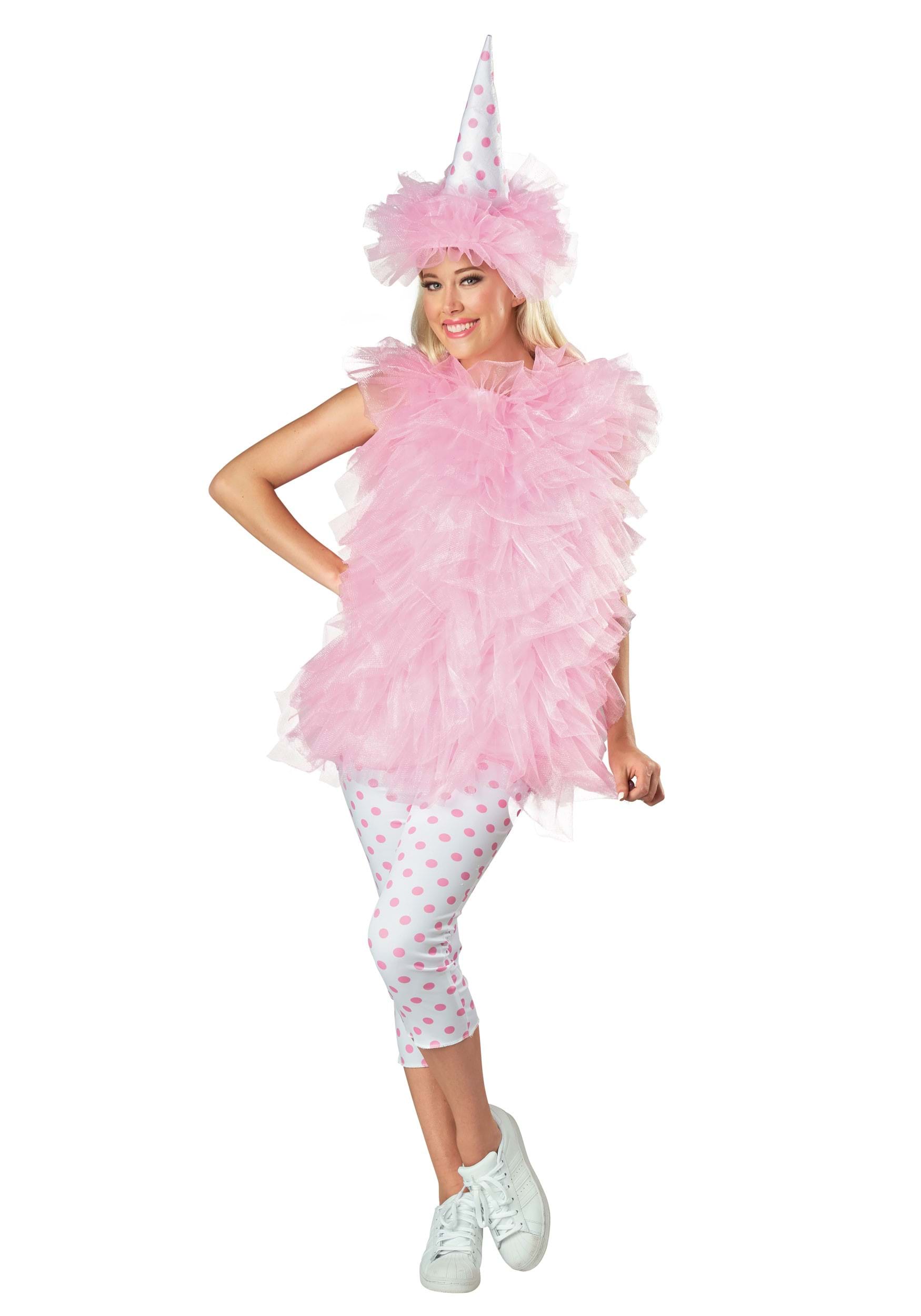 Cotton Candy Fancy Dress Costume For Adults
