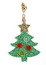 Christmas Tree Lucite Glitter Earring Alt 2
