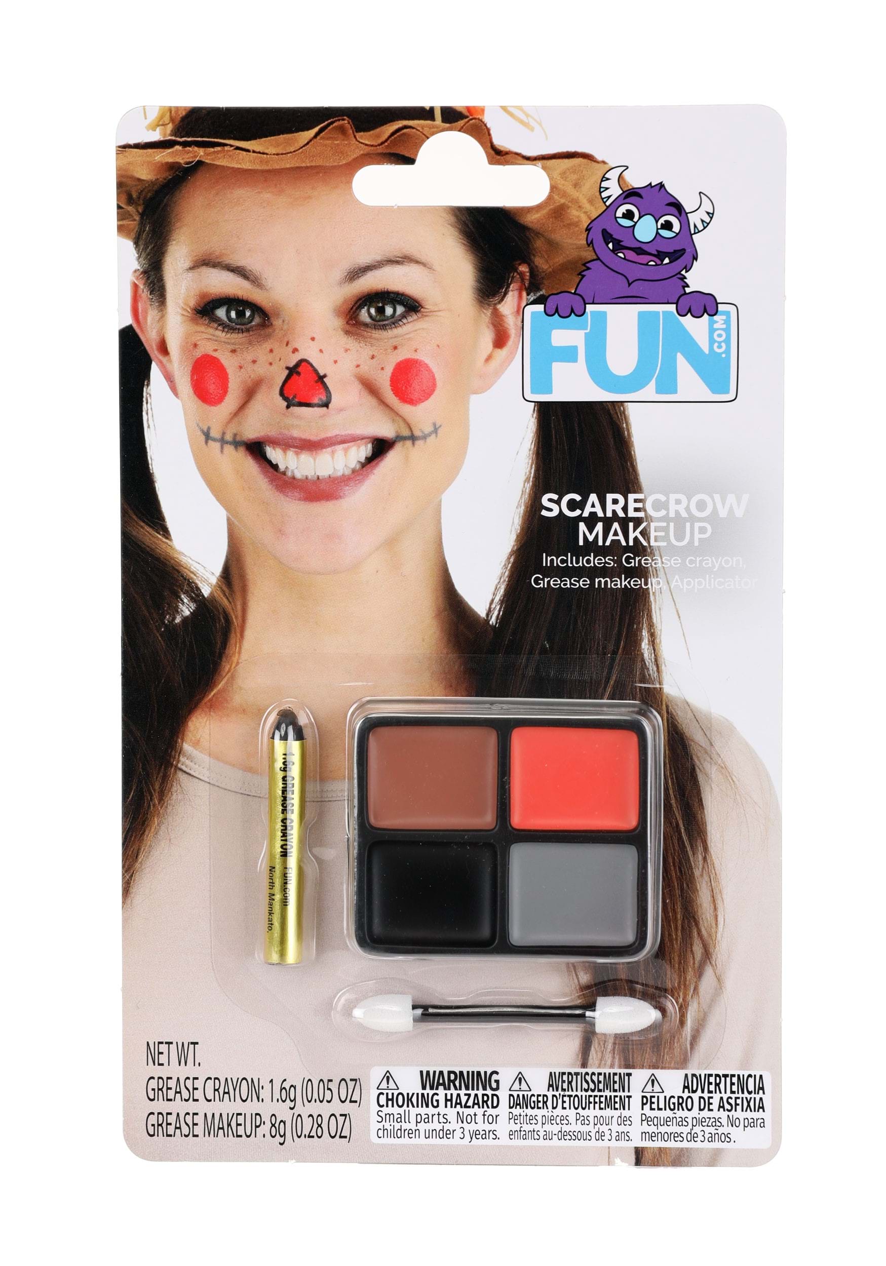 Scarecrow Makeup Set , Halloween Fancy Dress Costume Makeup