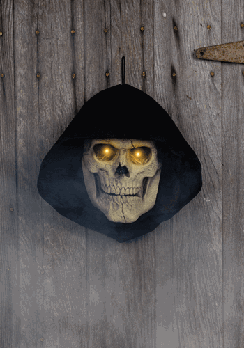 Reaper Skull Door Decoration