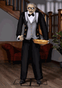 5.6FT Animatronic Evil Greeter Butler Decoration