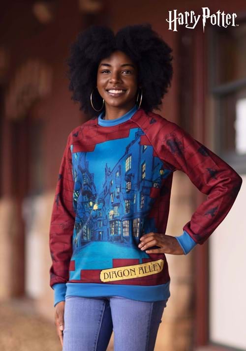 Adult Diagon Alley Harry Potter Sweater-upd