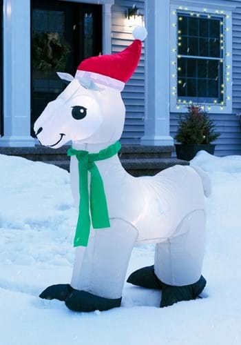 4 Ft Alpaca Inflatable Decoration