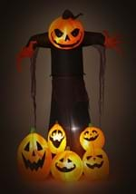 6 Ft Ghostly Pumpkin Decoration Alt 2