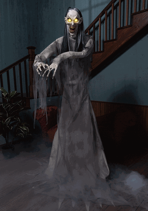 7FT Animatronic Wailing Banshee Seasonal Visions Internation