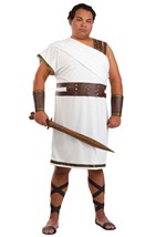 Plus Size Deluxe Greek Warrior Costume Alt 7