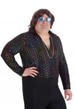 Mens Plus Size Dazzling Disco Shirt