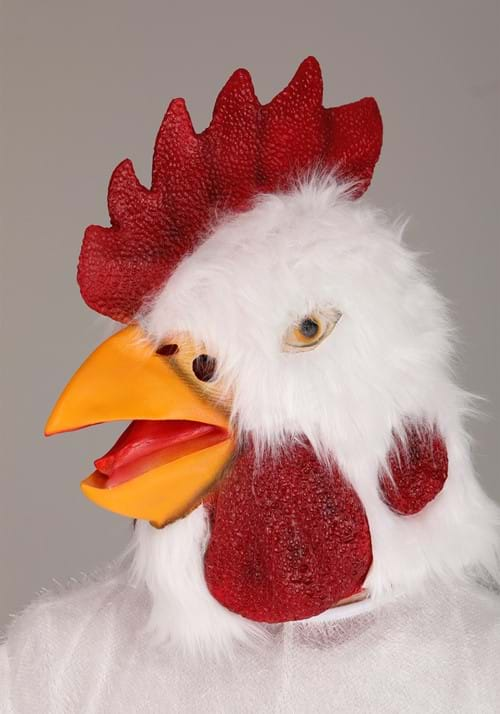 Deluxe Adult White Rooster Costume