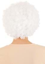 Deluxe White Afro Wig Alt 1